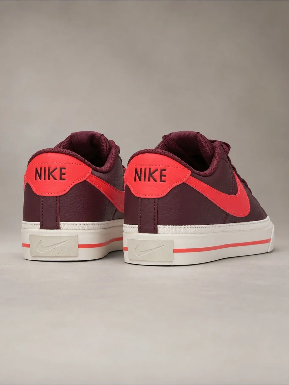 Nike Court Legacy Next Nature Dark Red Bright Crimson Sneakers NWT Size 9.5